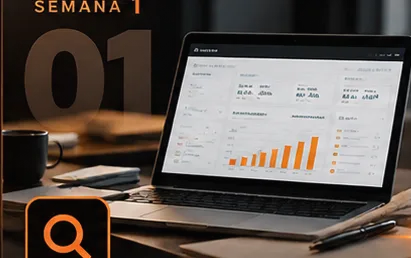 Análise de resultados no computador